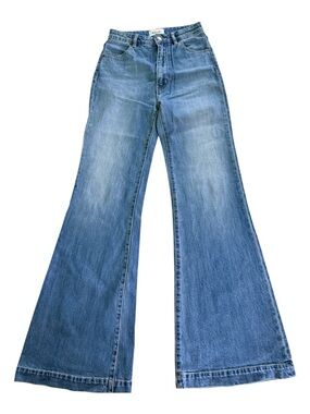 ROLLA'S Wide-Leg High-Rise Jeans in Blue for womens size 26